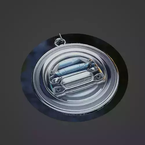 Car Pendant Medallion