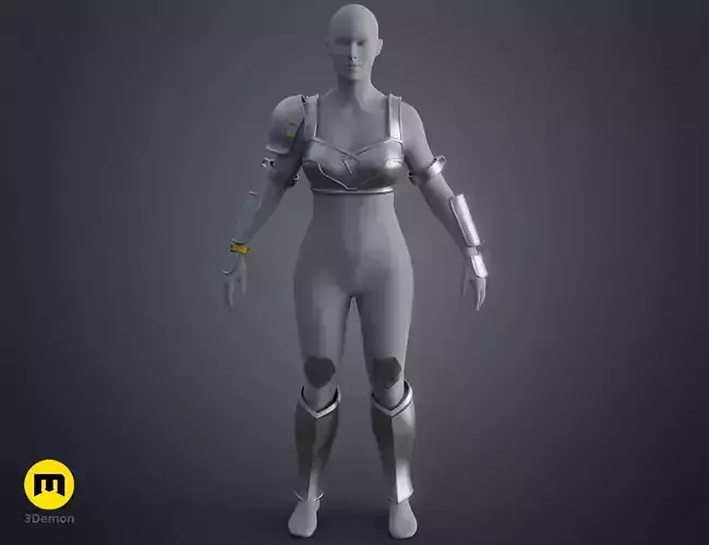 Raphtalia armor - The Rising of the Shield Hero 3D print model
