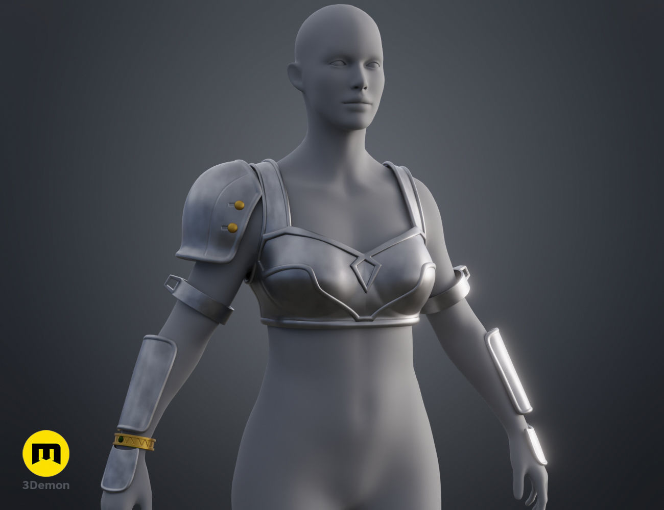 Raphtalia armor - The Rising of the Shield Hero 3D print model_1