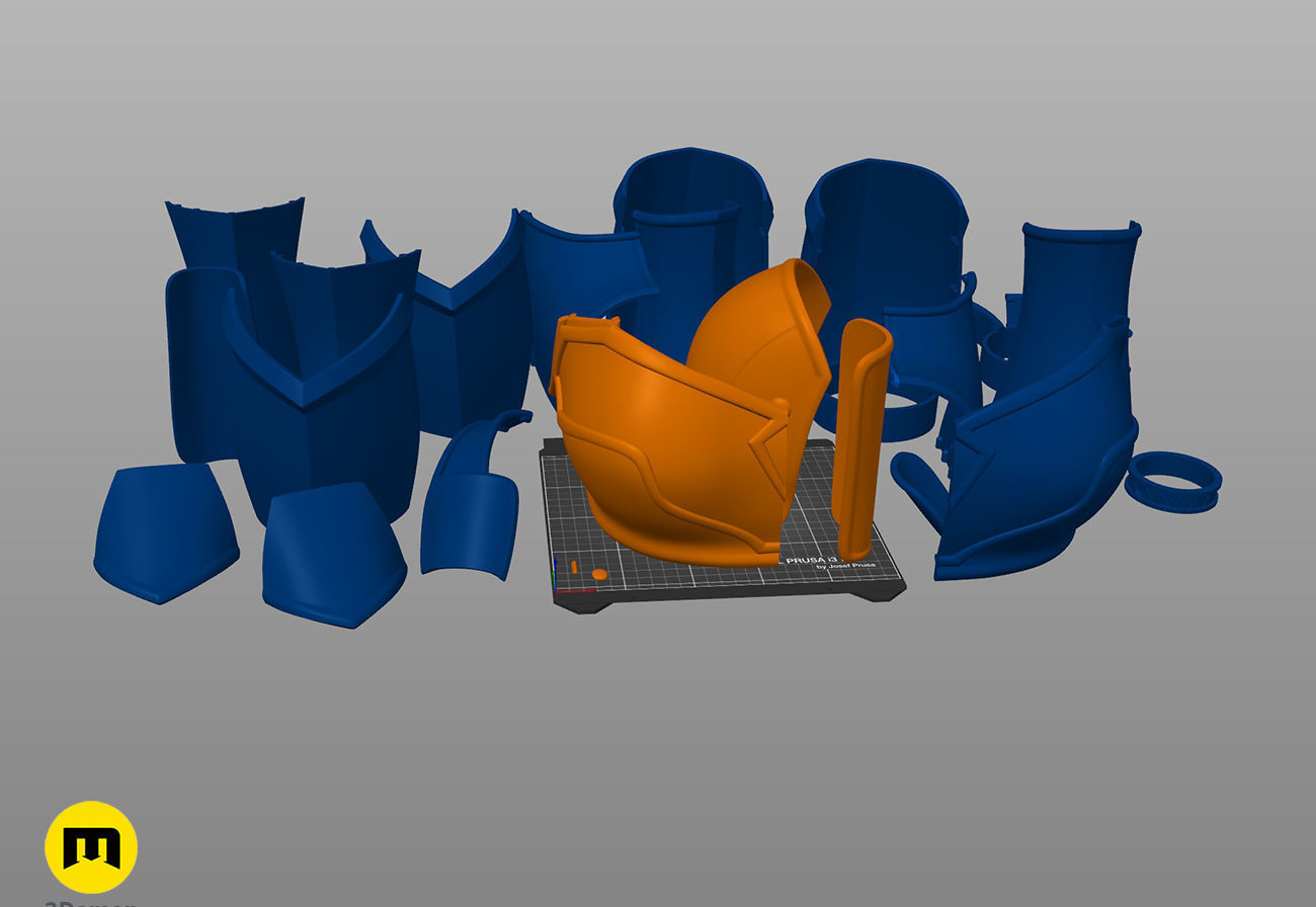 Raphtalia armor - The Rising of the Shield Hero 3D print model_5