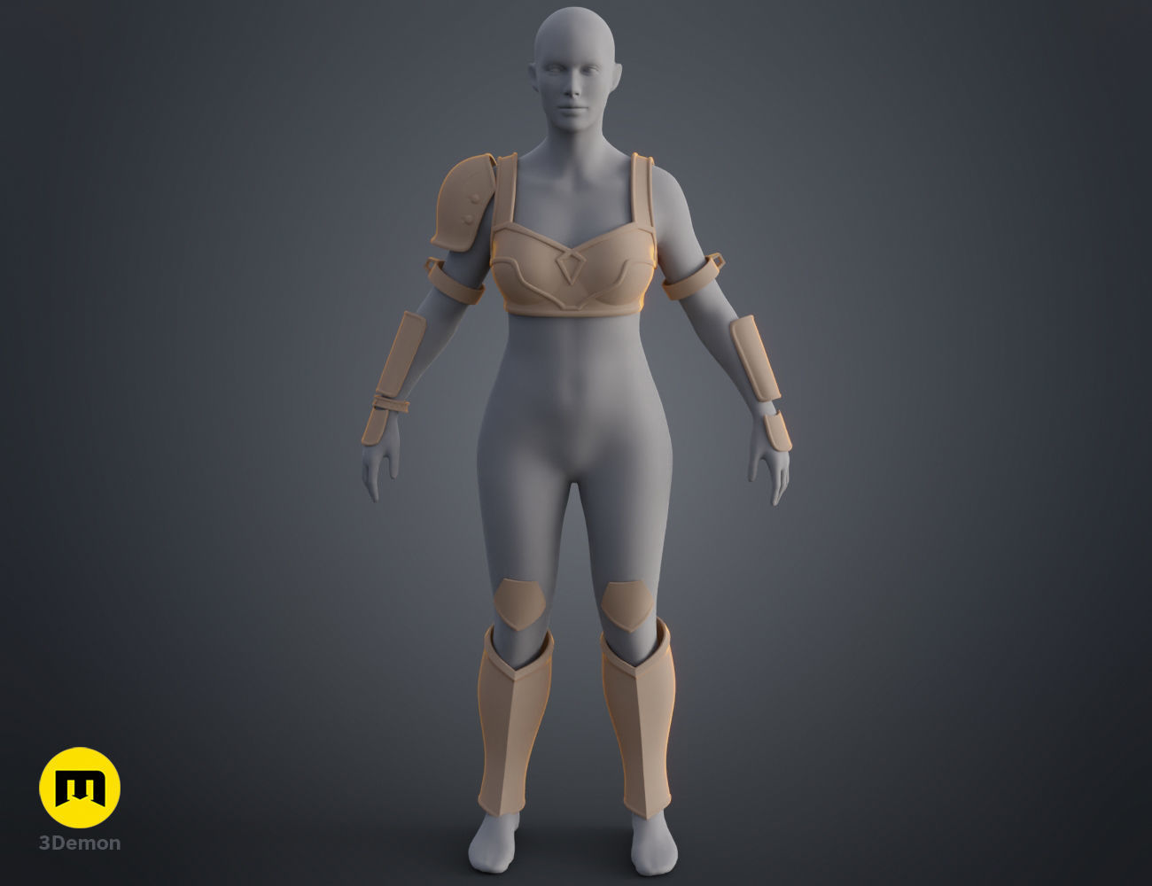 Raphtalia armor - The Rising of the Shield Hero 3D print model_8