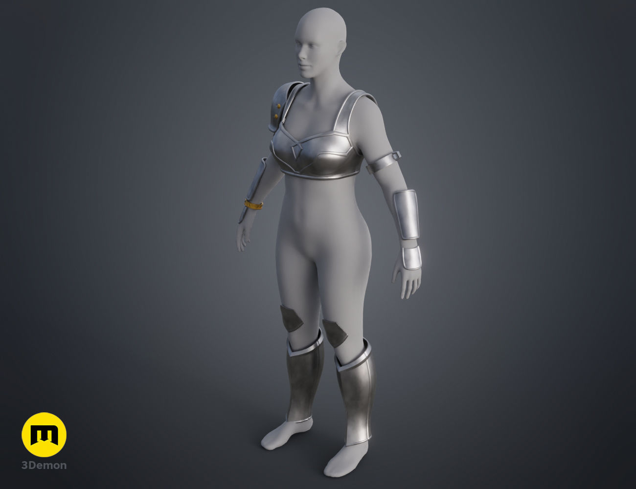 Raphtalia armor - The Rising of the Shield Hero 3D print model_2