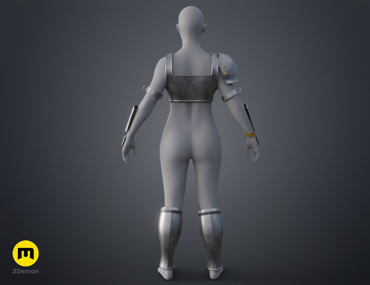 Raphtalia armor - The Rising of the Shield Hero 3D print model_7