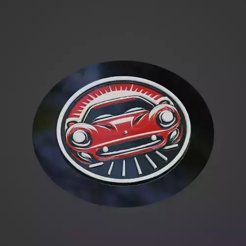 Car Pendant Medallion