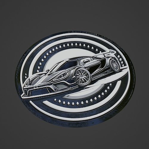 Car Pendant Medallion 3D print model