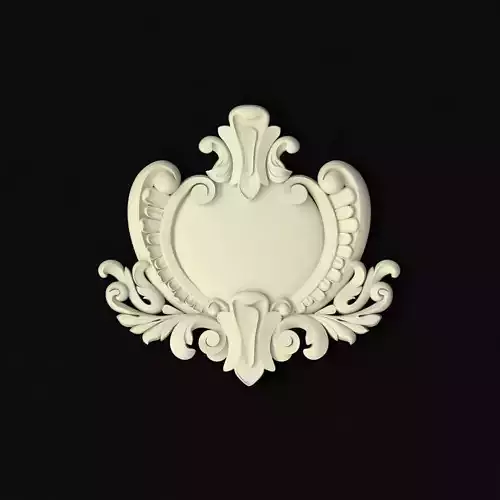 Central decor ornament for furniture