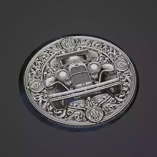 Car Pendant Medallion