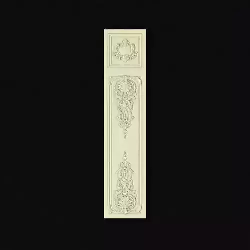 Central decor ornament for furniture