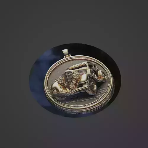Car Pendant Medallion