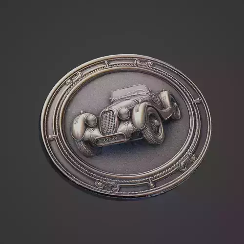 Car Pendant Medallion