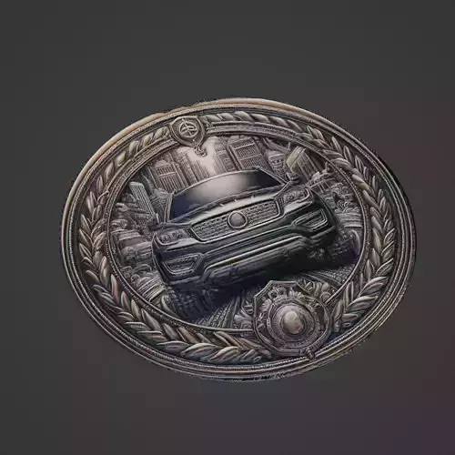 Car Pendant Medallion