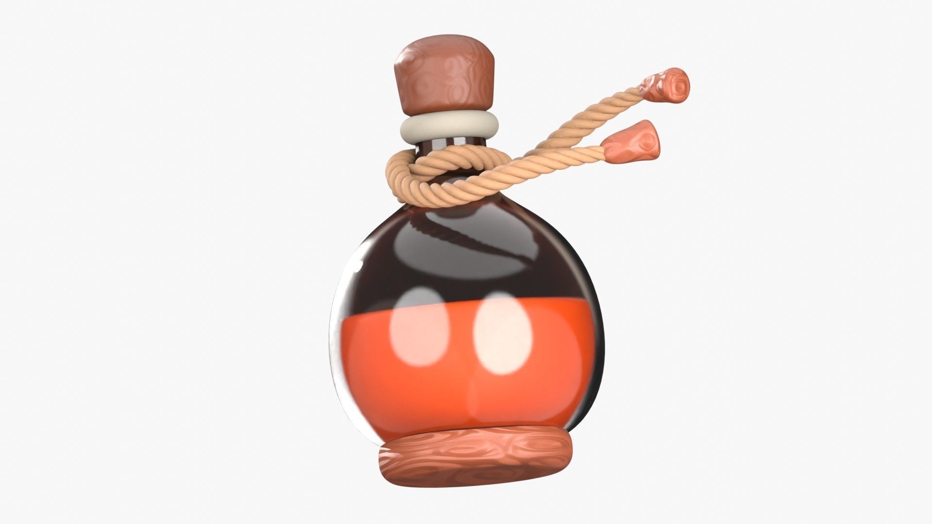 Energy Potion 3D Illustration 3D model_2