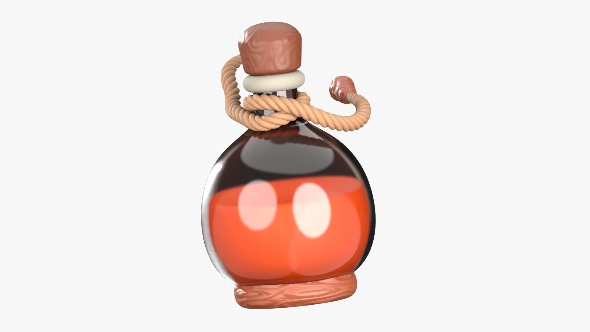 Energy Potion 3D Illustration 3D model_16