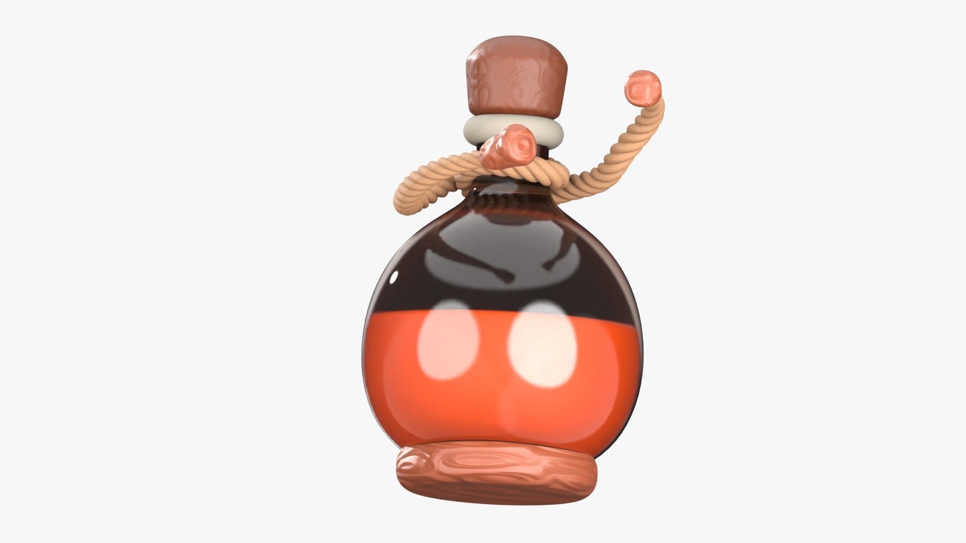 Energy Potion 3D Illustration 3D model_5