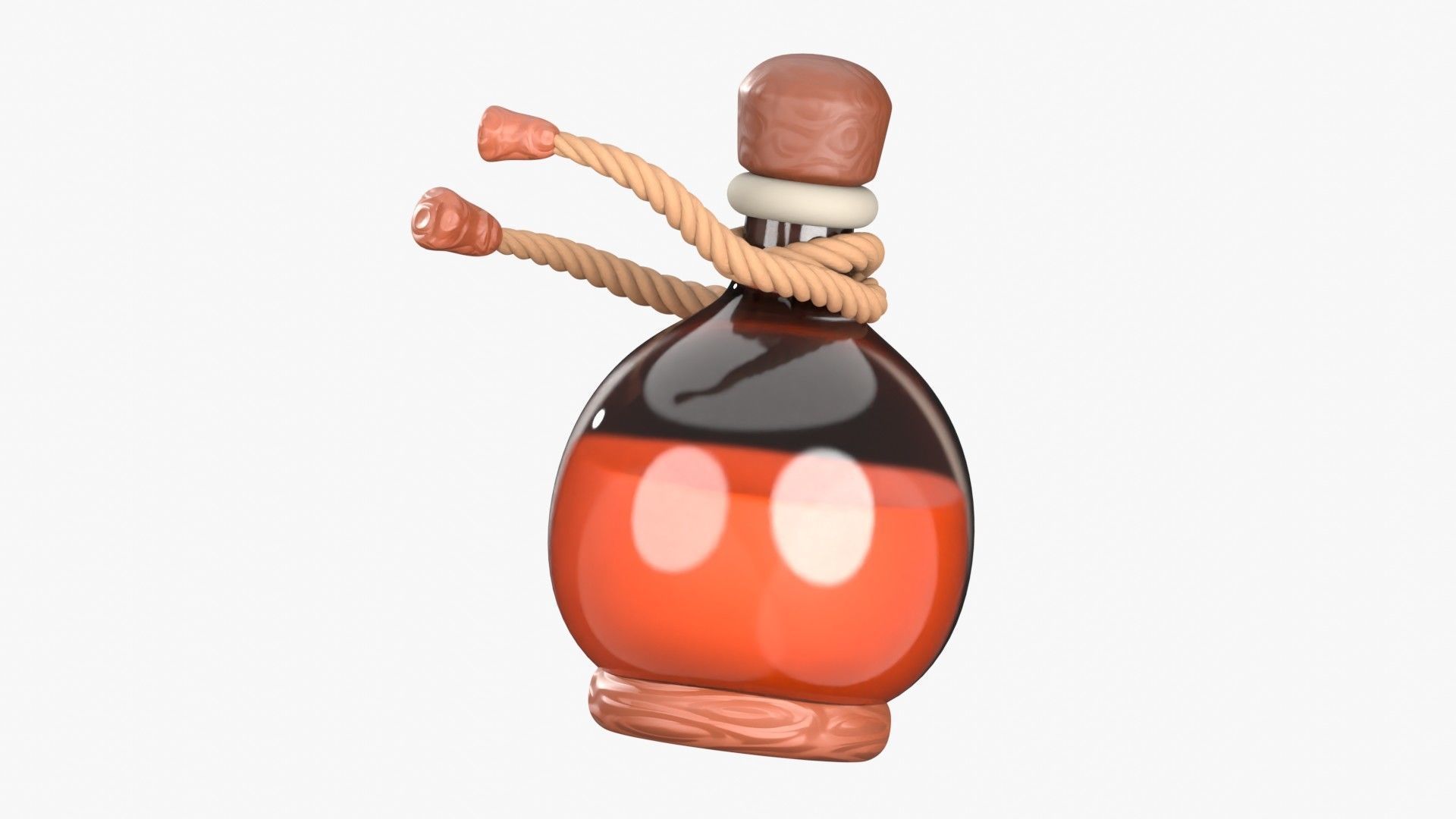 Energy Potion 3D Illustration 3D model_10