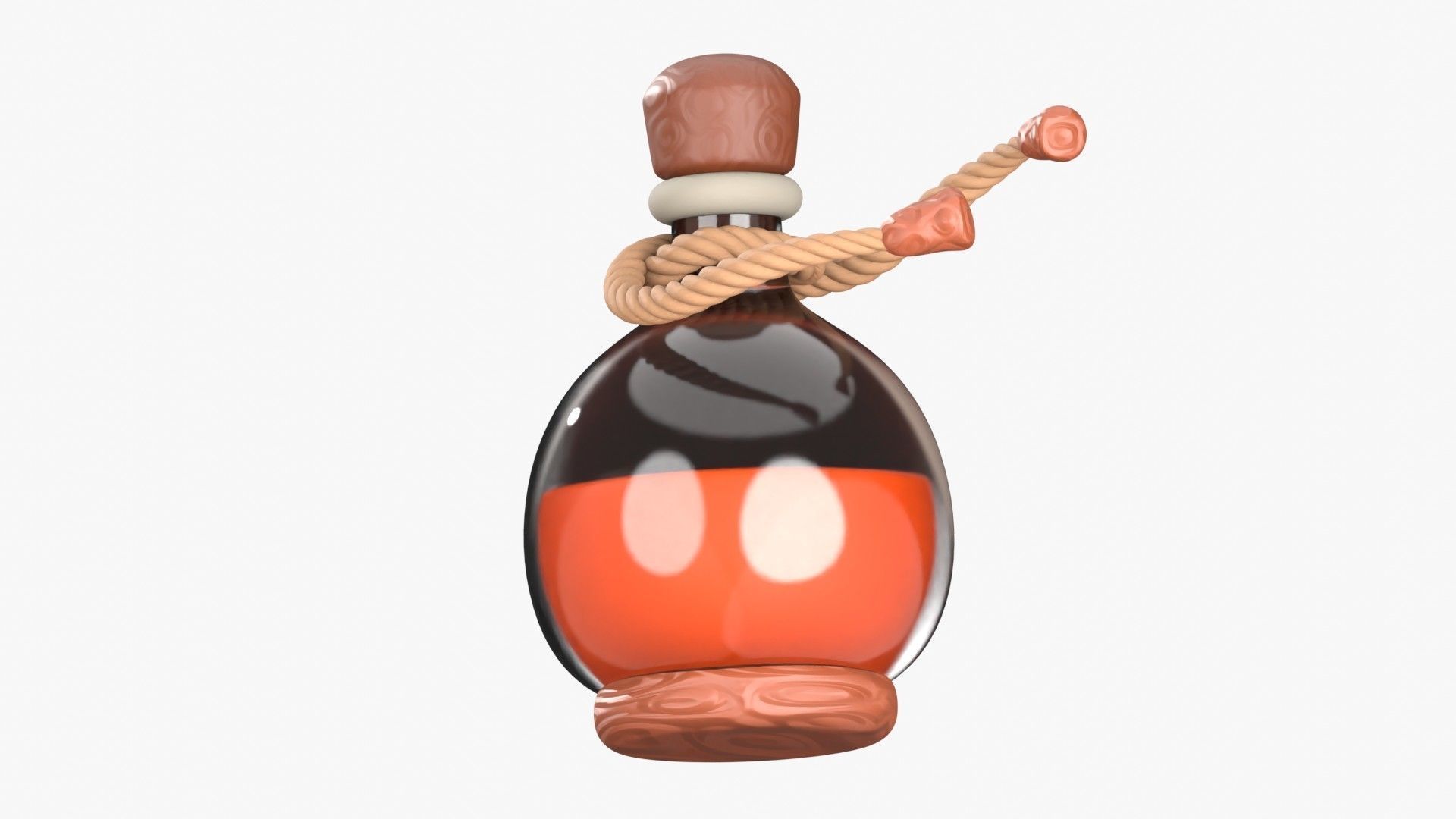 Energy Potion 3D Illustration 3D model_3