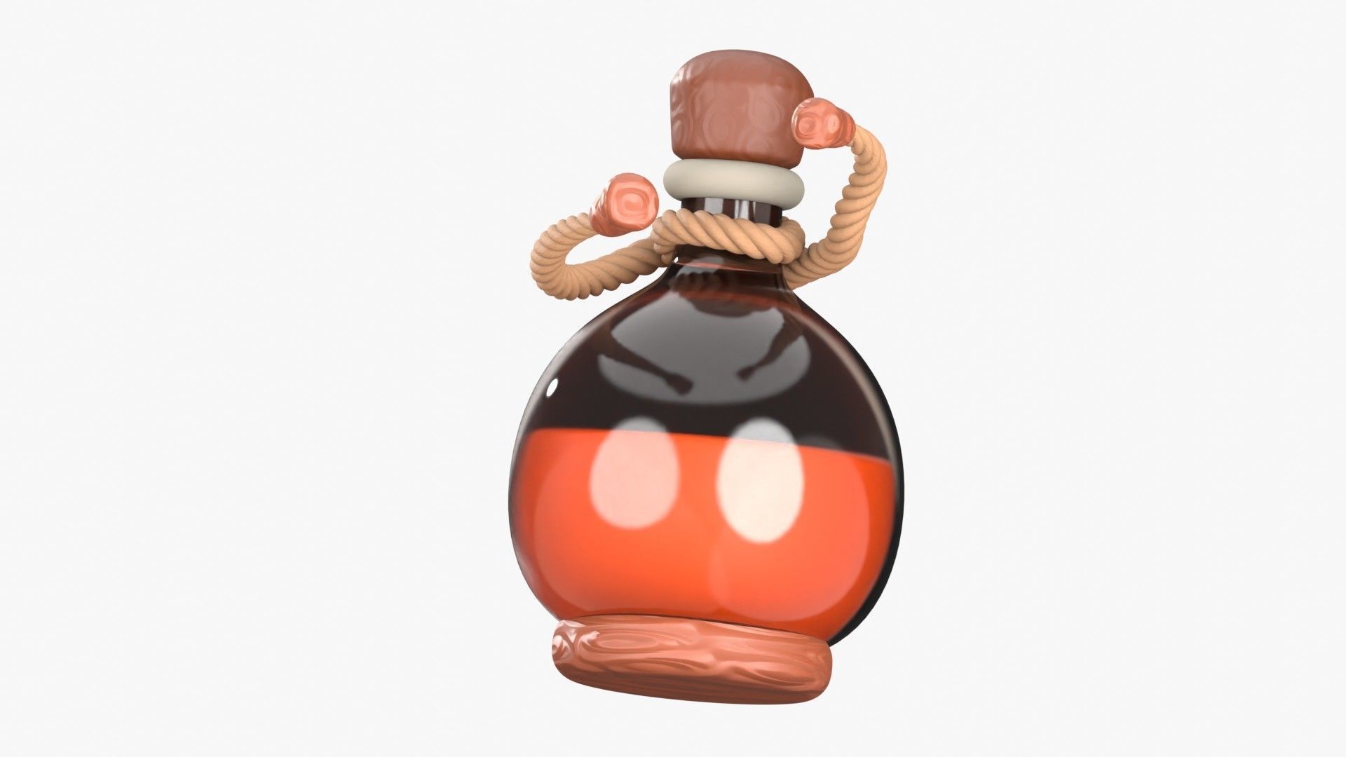 Energy Potion 3D Illustration 3D model_6