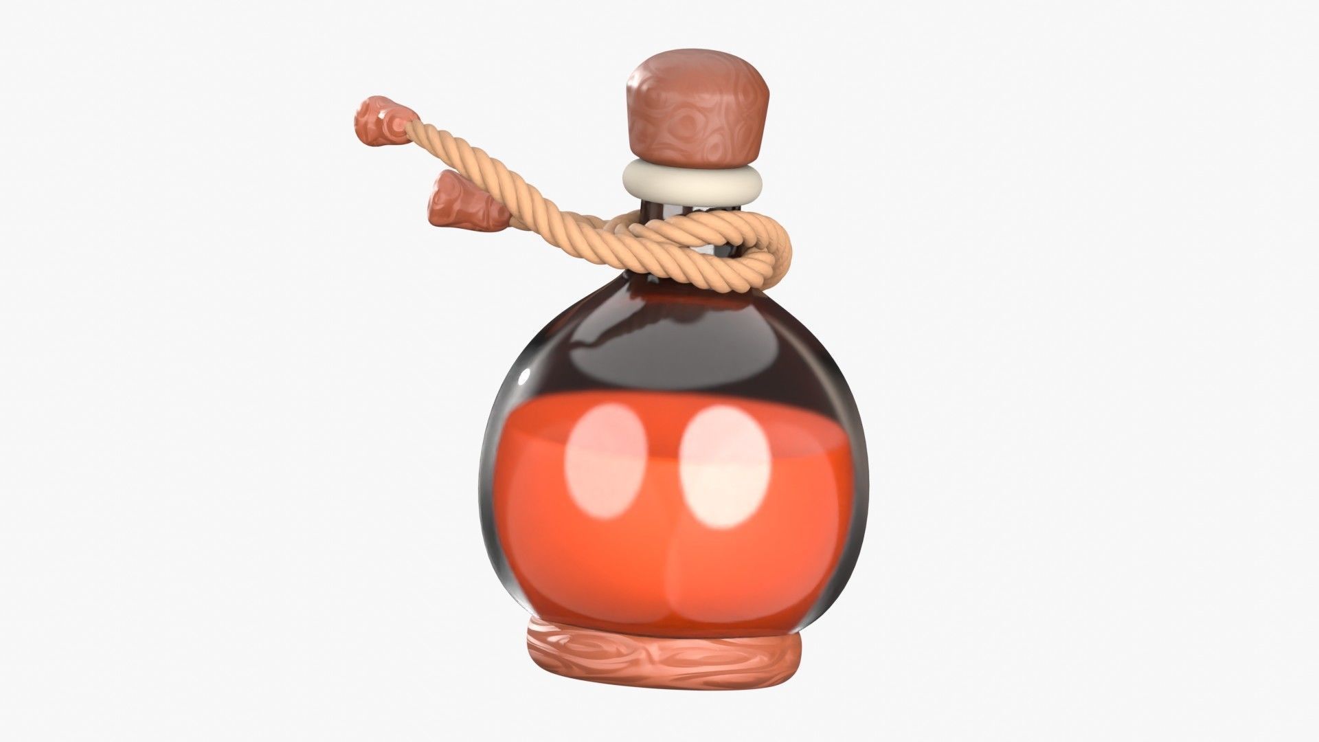 Energy Potion 3D Illustration 3D model_12