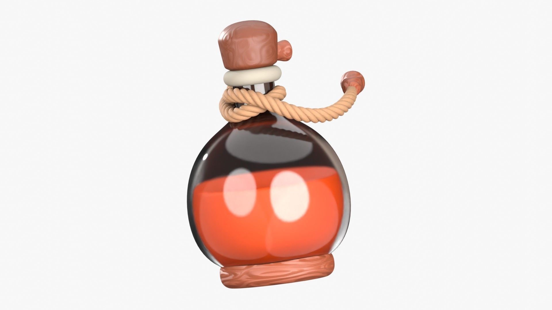 Energy Potion 3D Illustration 3D model_17