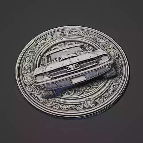 Car Pendant Medallion