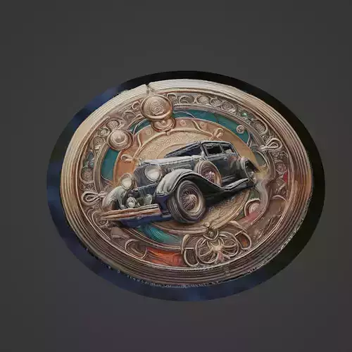Car Pendant Medallion