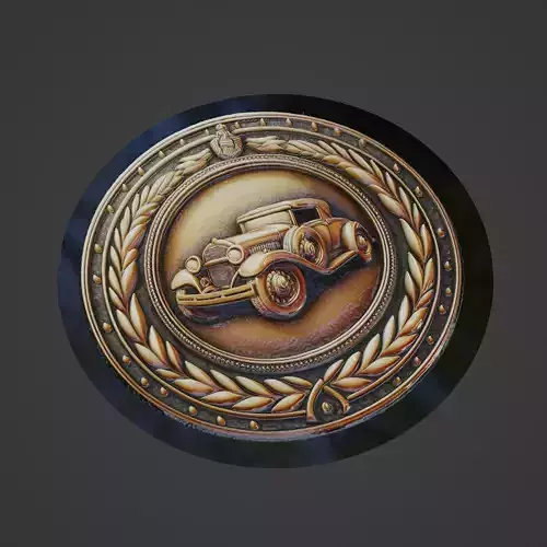 Car Pendant Medallion