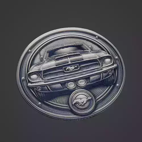 Car Pendant Medallion