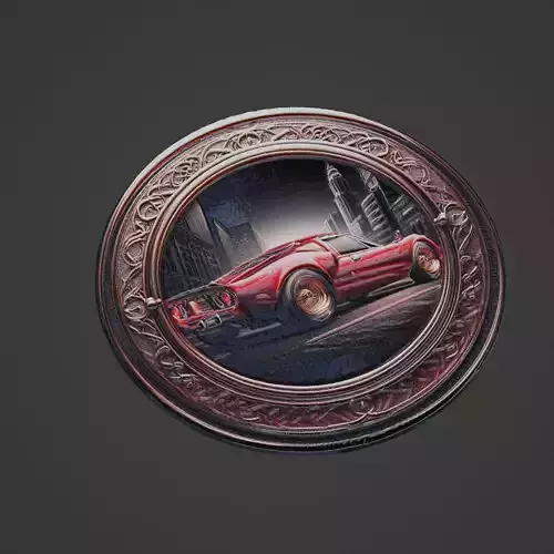 Car Pendant Medallion
