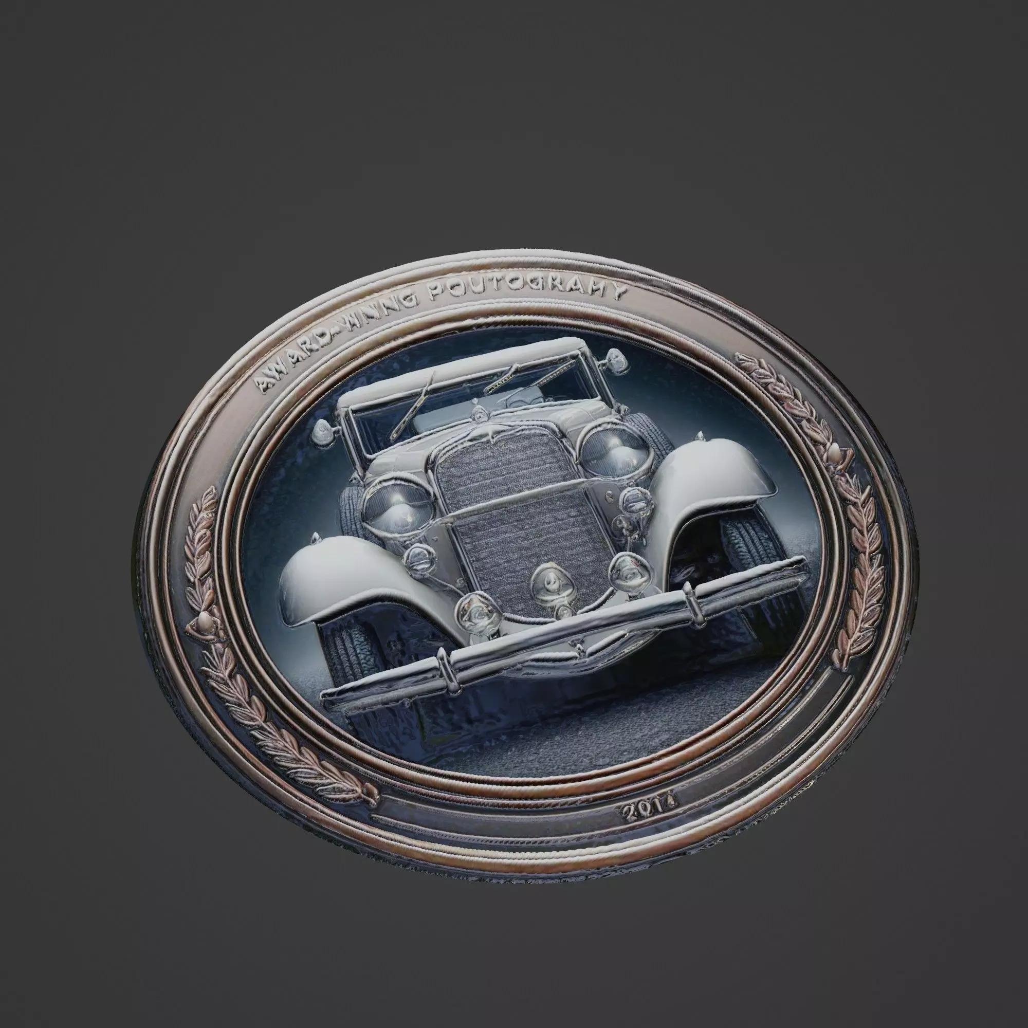 Car Pendant Medallion 3D print model