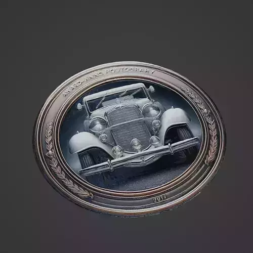 Car Pendant Medallion