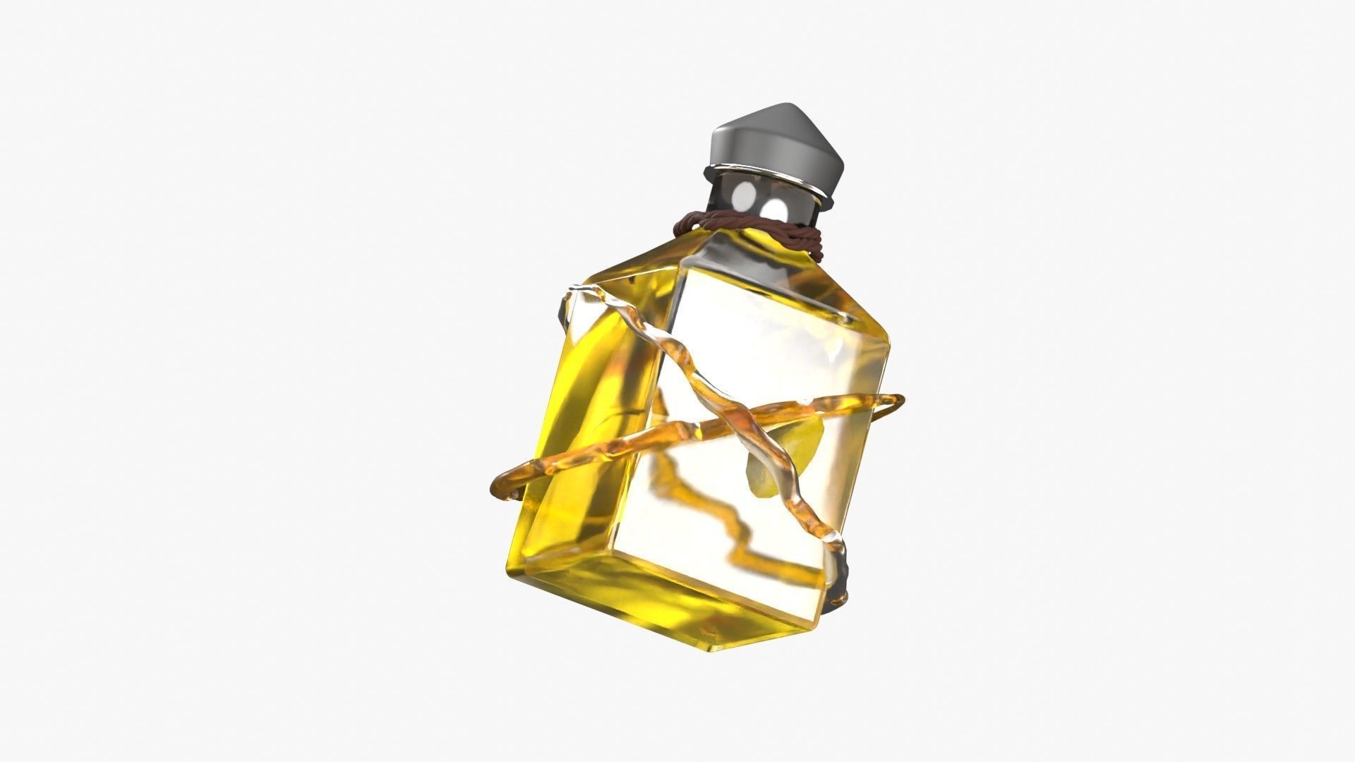 Energy Spell 3D Illustration 3D model_9