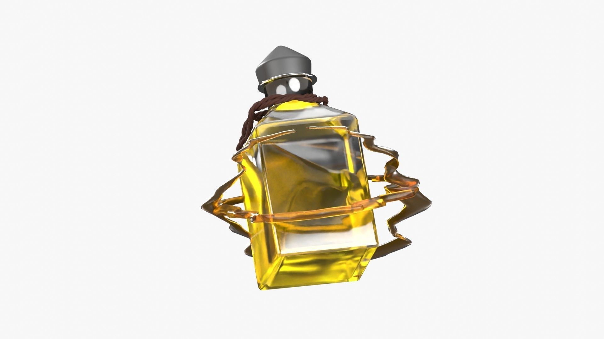 Energy Spell 3D Illustration 3D model_5