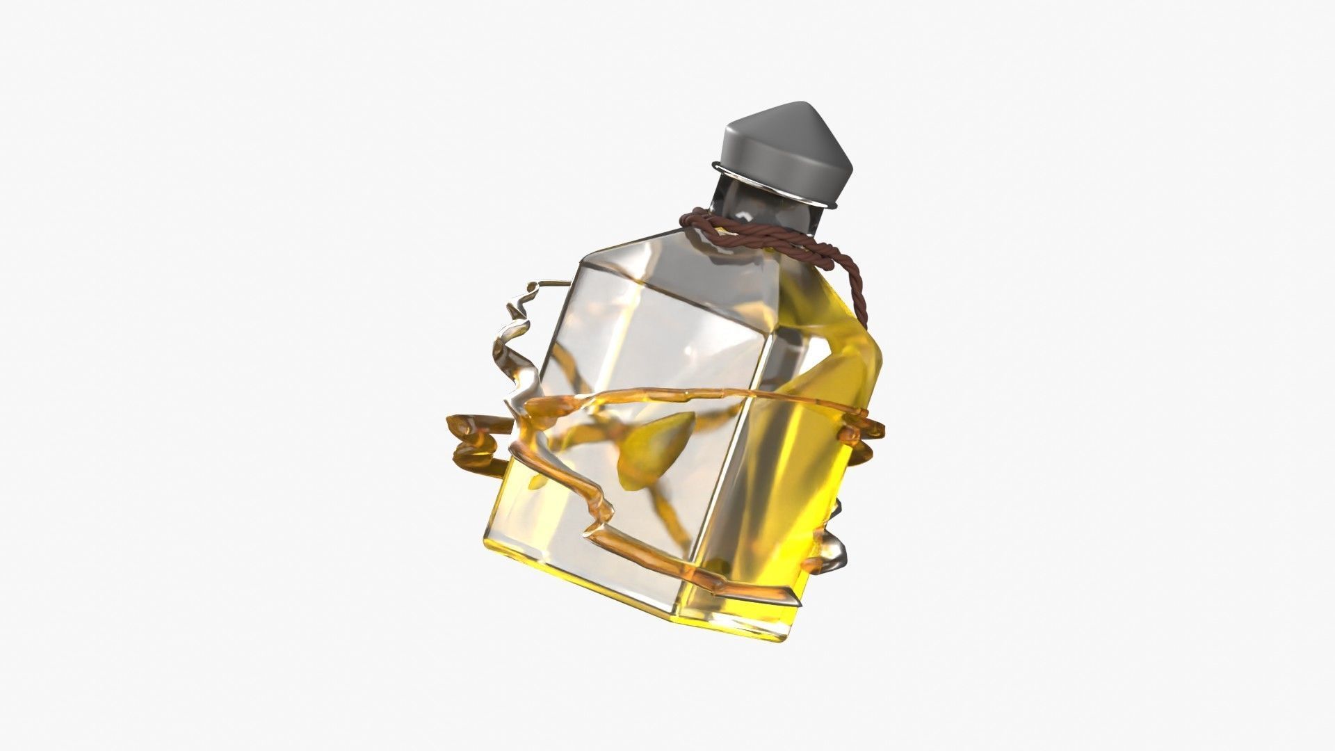 Energy Spell 3D Illustration 3D model_12