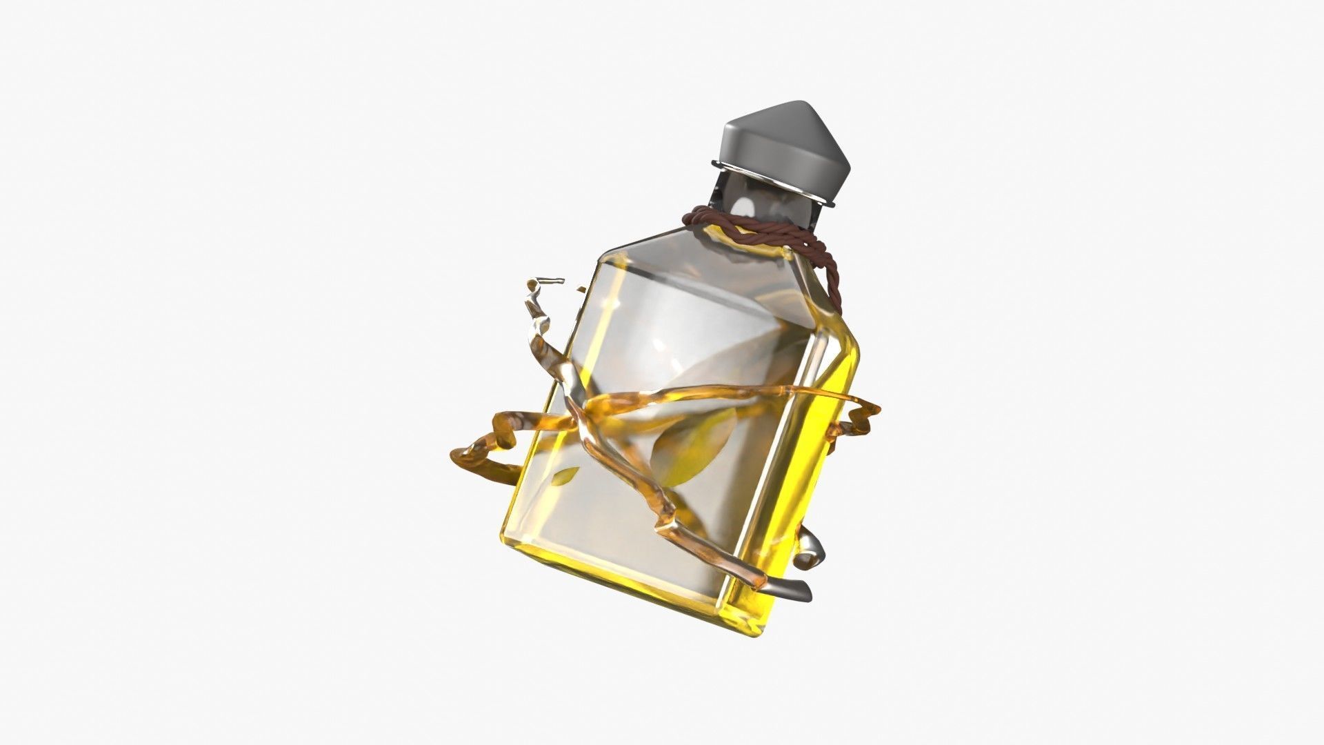 Energy Spell 3D Illustration 3D model_11