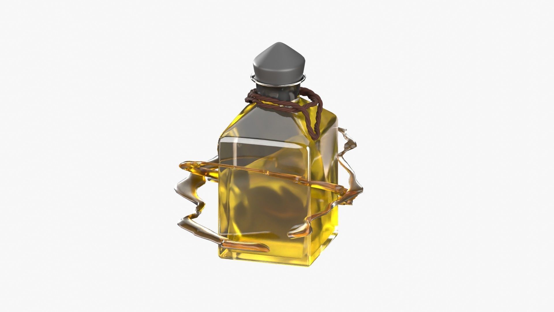 Energy Spell 3D Illustration 3D model_16