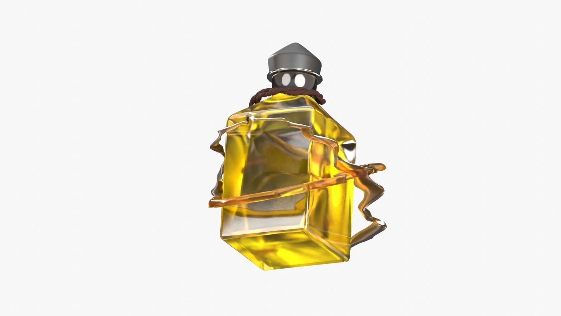 Energy Spell 3D Illustration 3D model_7