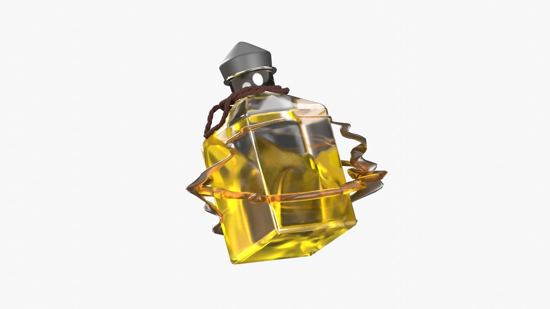 Energy Spell 3D Illustration 3D model_4