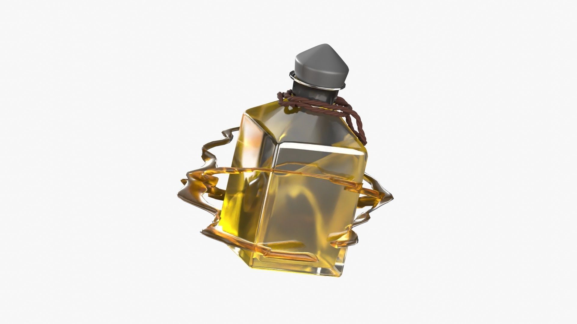 Energy Spell 3D Illustration 3D model_14