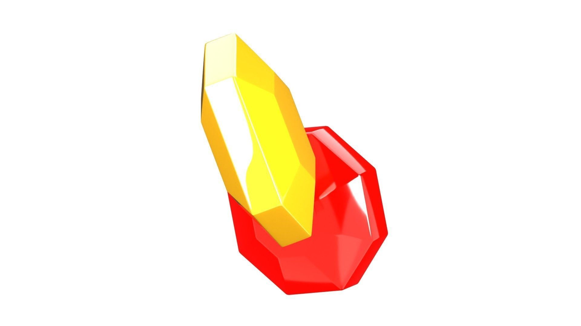 Gems 3D Illustration 3D model_14