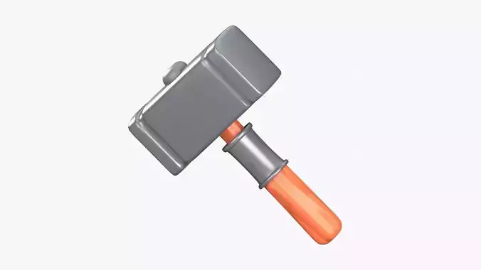 Hammer 3D Illustration