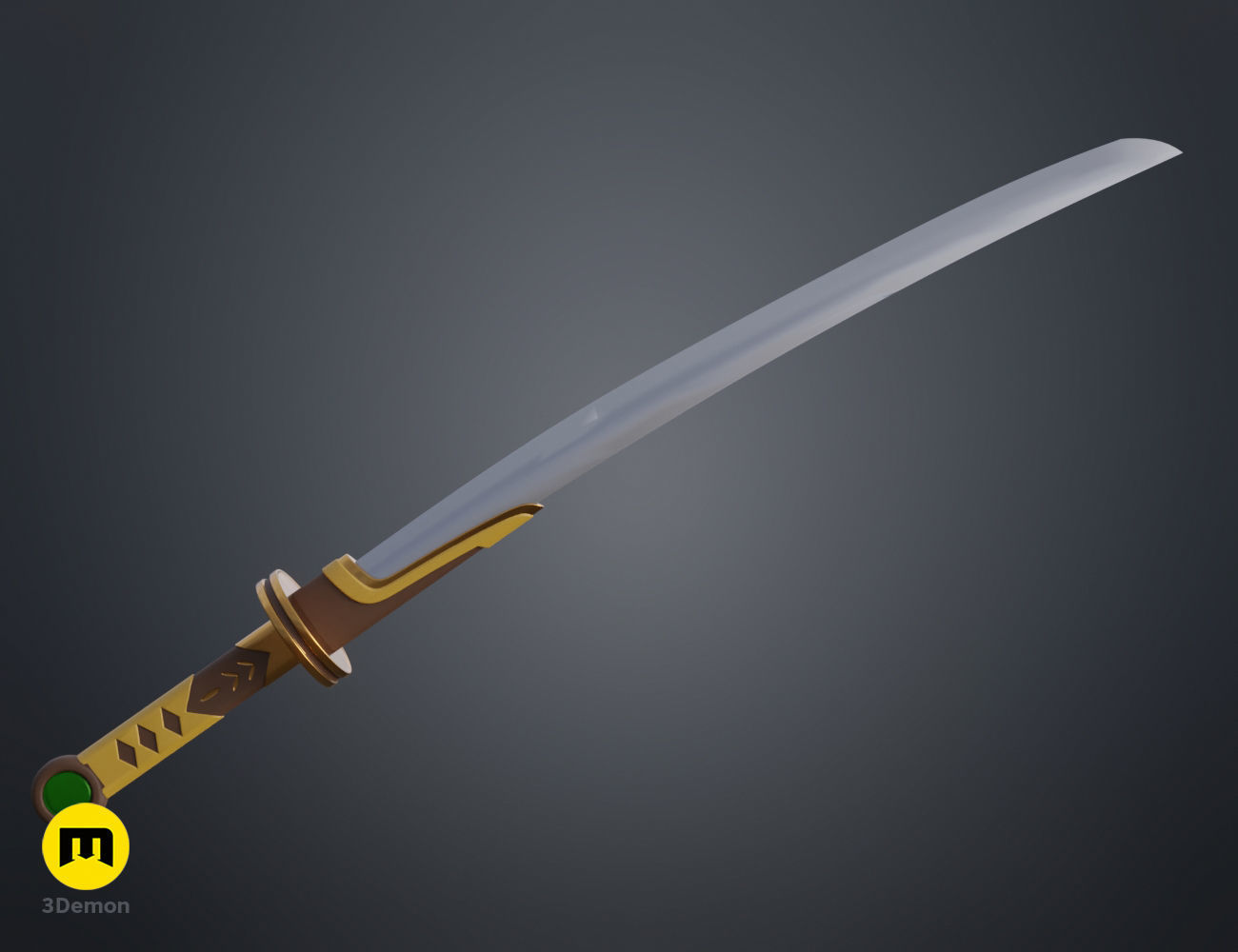 Raphtalia Vassal Katana - The Rising of the Shield Hero 3D print model_14