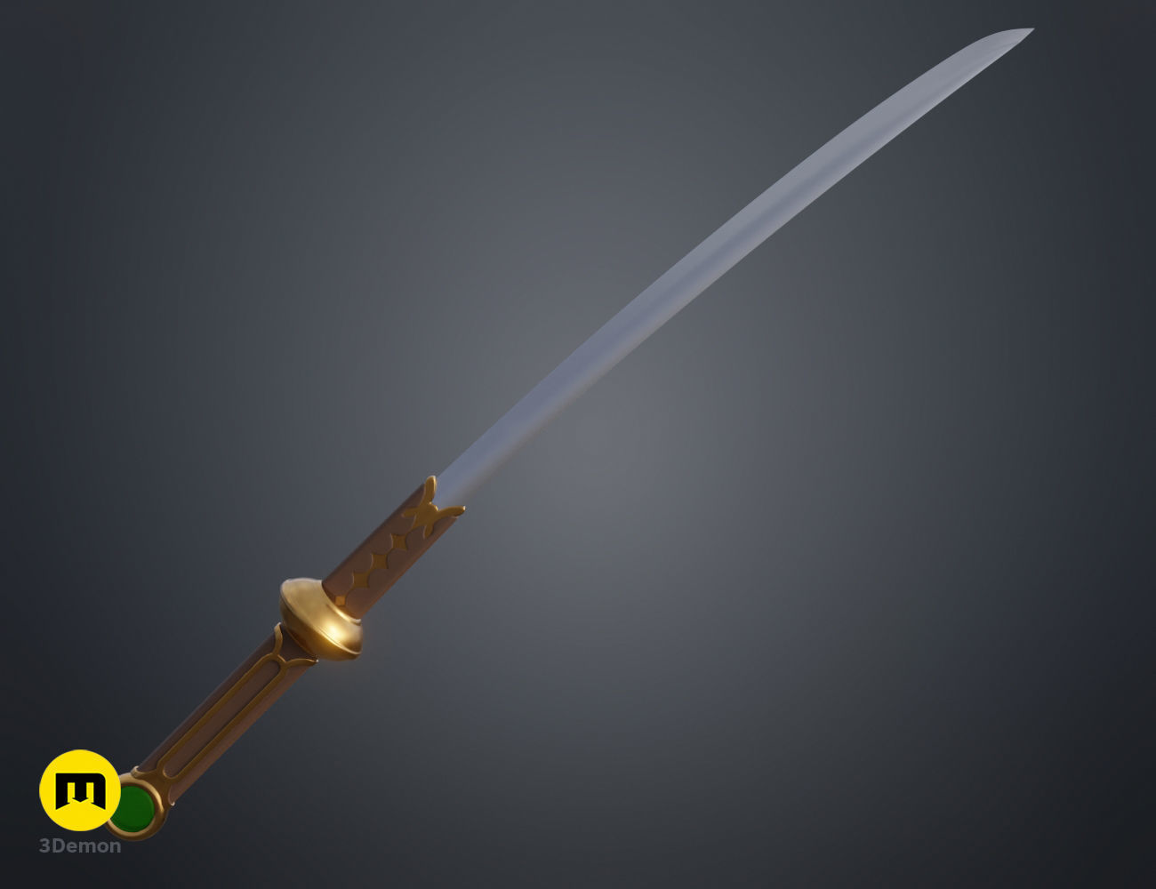 Raphtalia Vassal Katana - The Rising of the Shield Hero 3D print model_10
