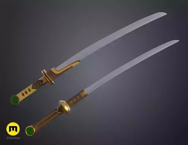 Raphtalia Vassal Katana - The Rising of the Shield Hero 3D print model Raphtalia Vassal Katana - The Rising of the Shield Hero 3D print model