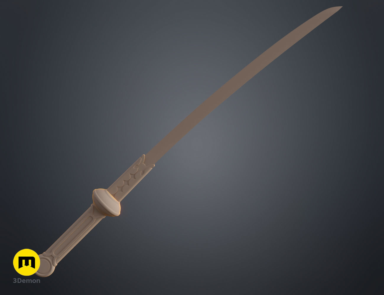 Raphtalia Vassal Katana - The Rising of the Shield Hero 3D print model_17