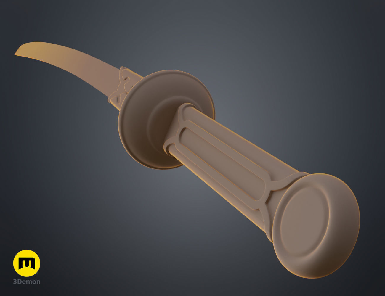 Raphtalia Vassal Katana - The Rising of the Shield Hero 3D print model_20