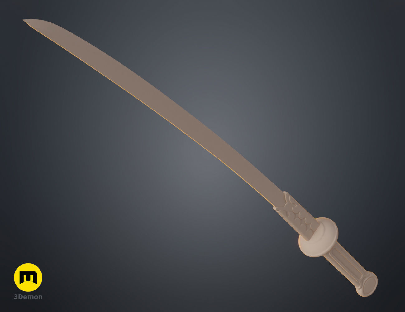 Raphtalia Vassal Katana - The Rising of the Shield Hero 3D print model_18