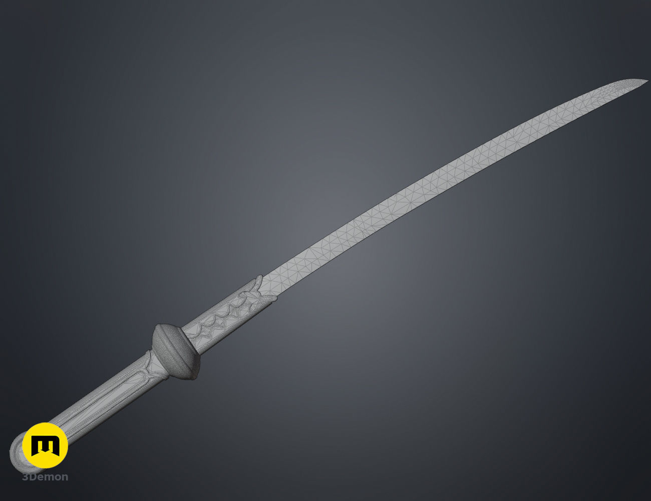 Raphtalia Vassal Katana - The Rising of the Shield Hero 3D print model_24