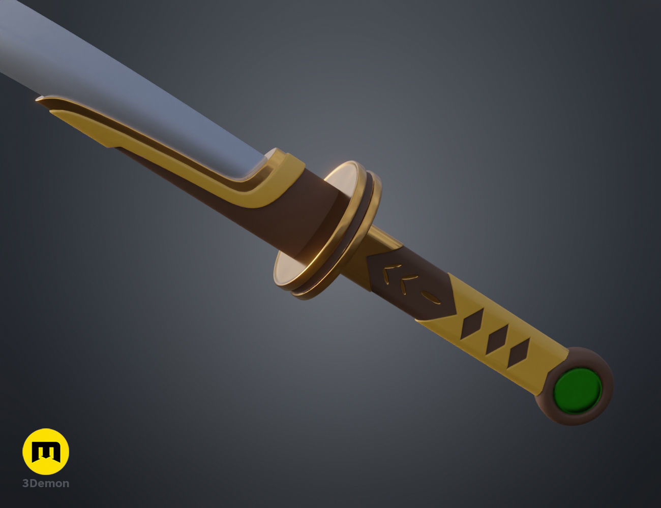 Raphtalia Vassal Katana - The Rising of the Shield Hero 3D print model_15