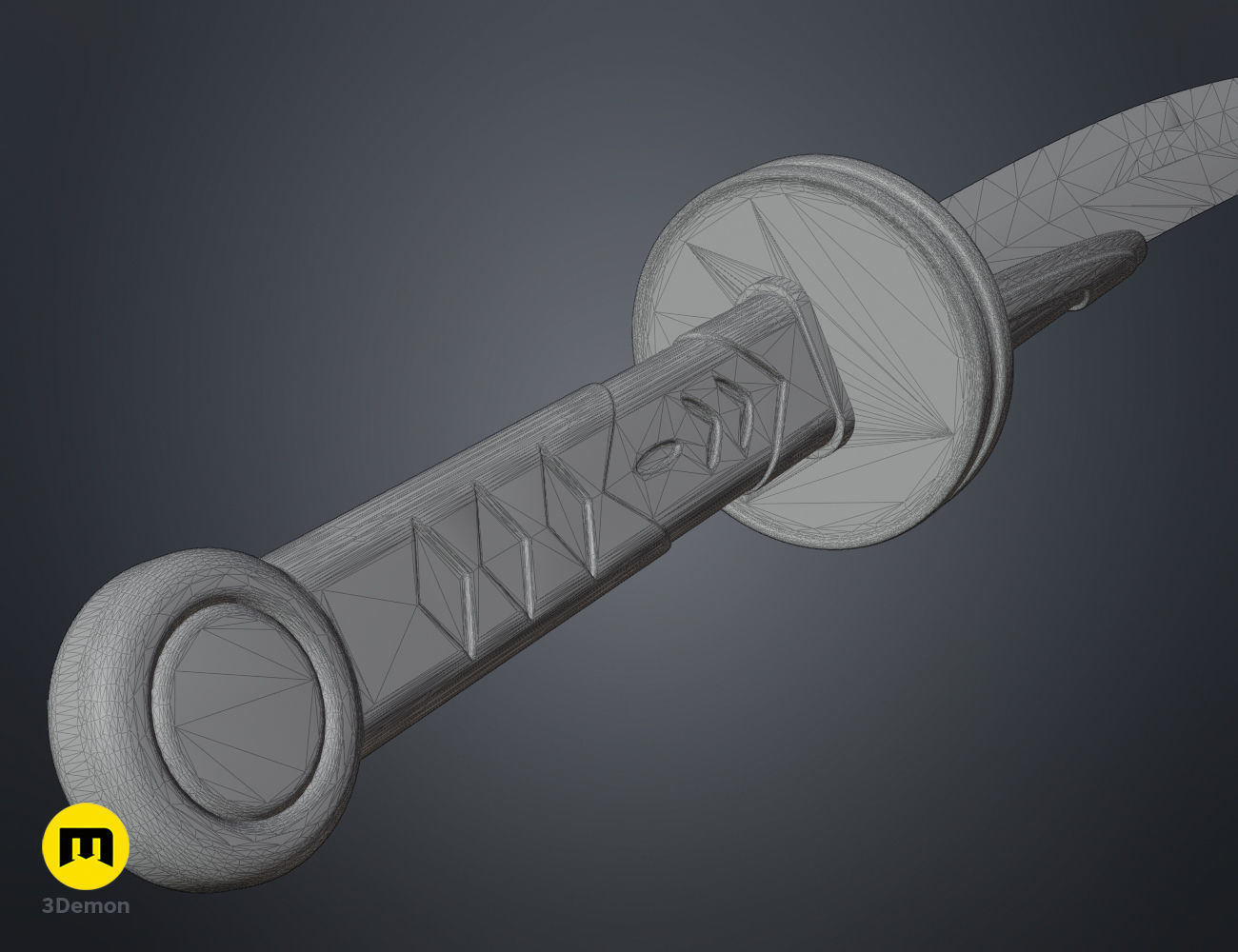 Raphtalia Vassal Katana - The Rising of the Shield Hero 3D print model_23