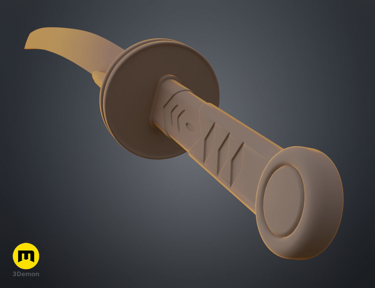 Raphtalia Vassal Katana - The Rising of the Shield Hero 3D print model_13